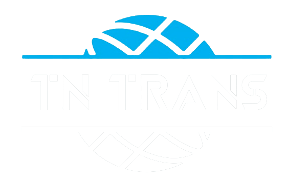Logo de TNTRANS en blanco